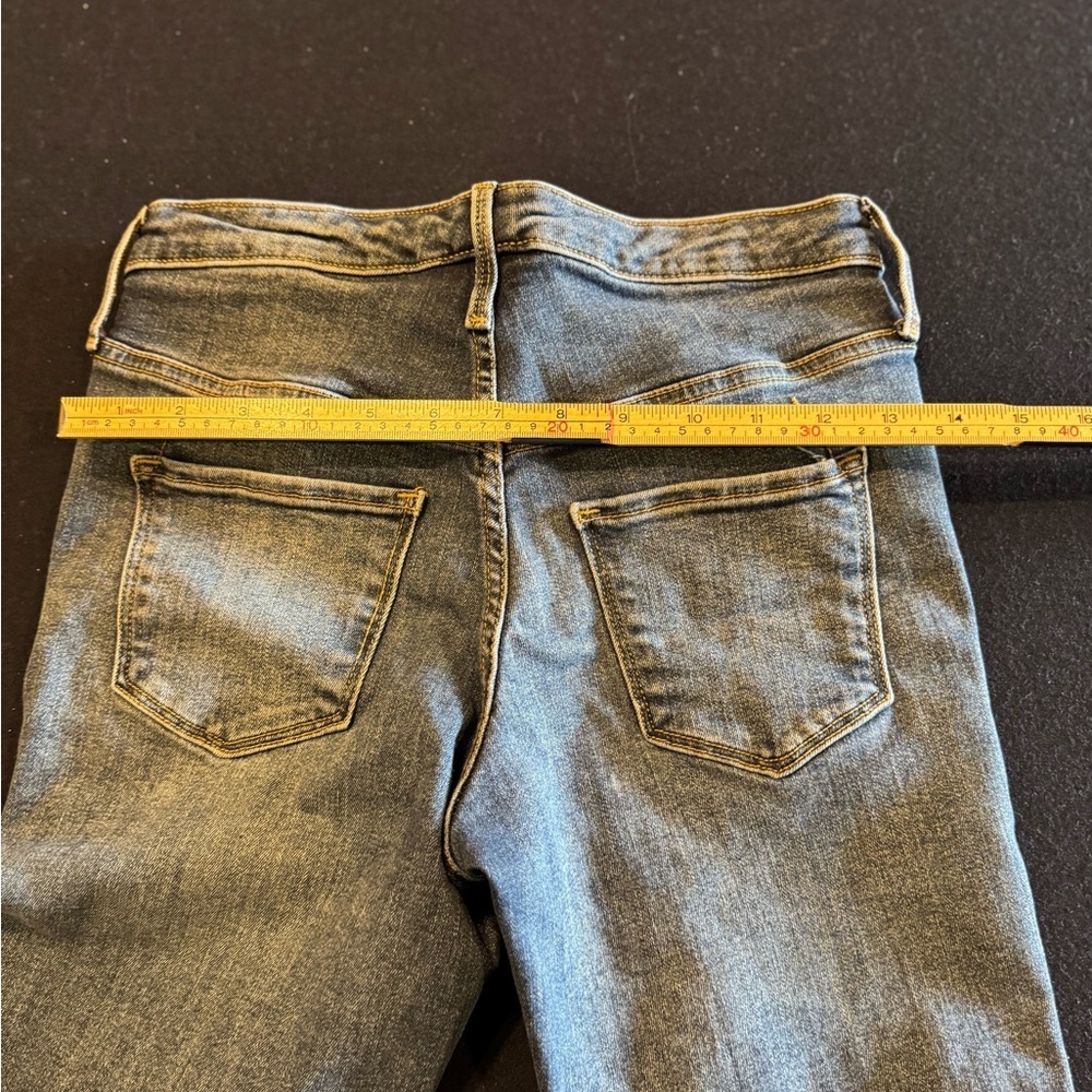 Mossimo Supply Co. Dark Blue High Rise Skinny Jeans. Sz 00 - Picture 7 of 7
